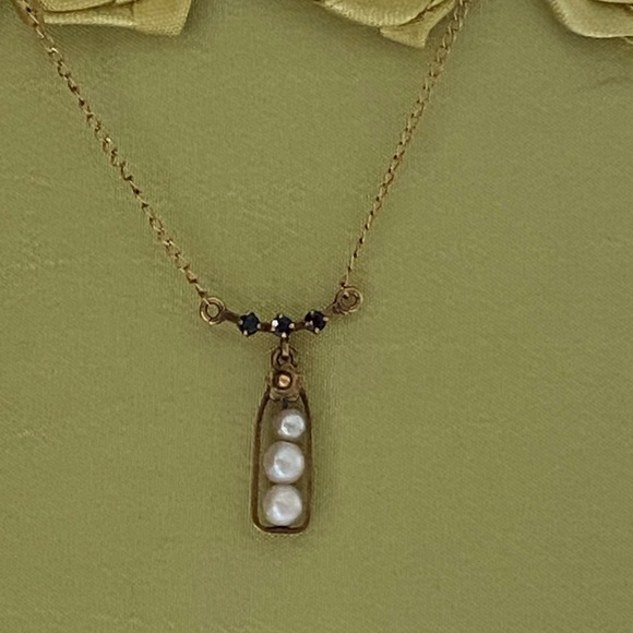 VTG I Van Dell I 14K Gold Filled I Embellished Centerpiece Choker Necklace - Picture 13 of 16